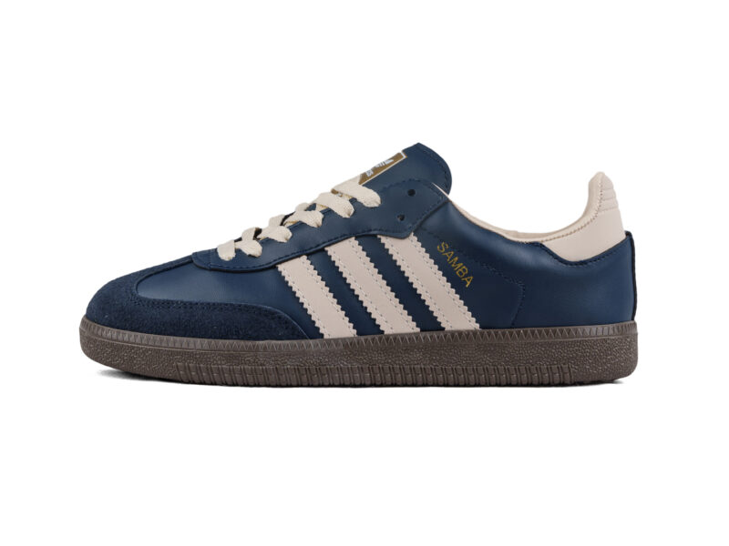 Adidas Samba Bleu Marine et Beige