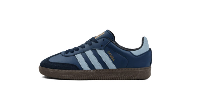 Adidas Samba Bleu Marine et Bleu Ciel