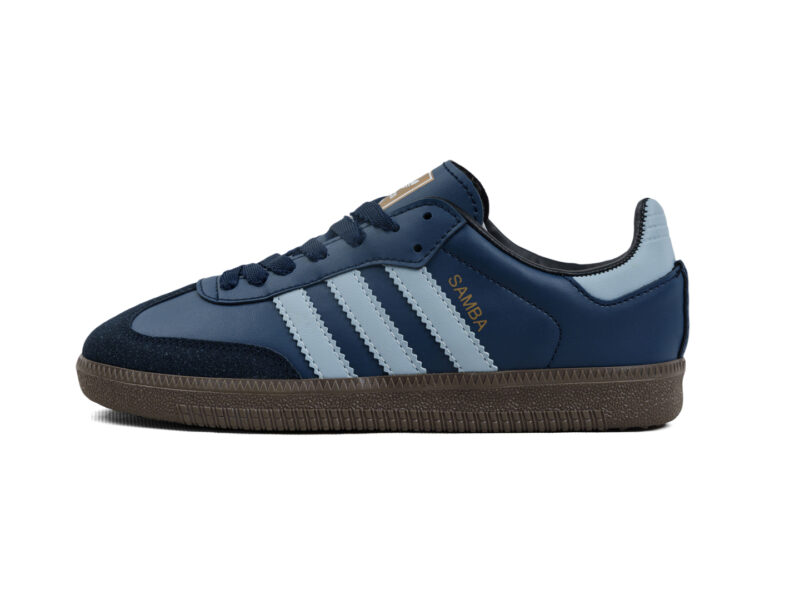 Adidas Samba Bleu Marine et Bleu Ciel