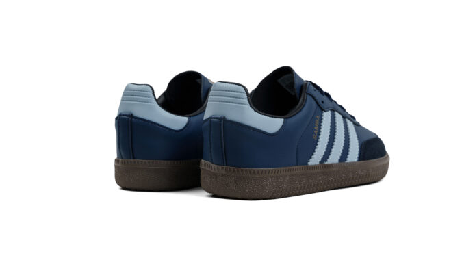 Adidas Samba Bleu Marine et Bleu Ciel – Image 3