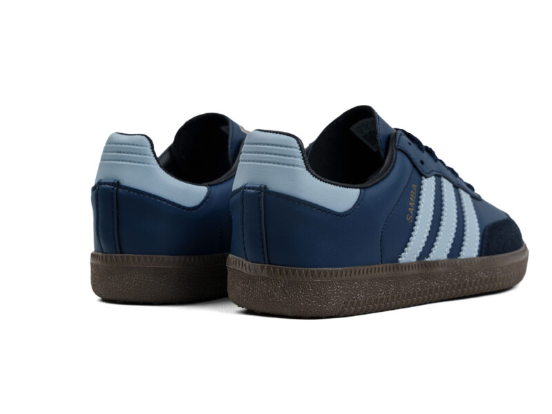 Adidas Samba Bleu Marine et Bleu Ciel – Image 3