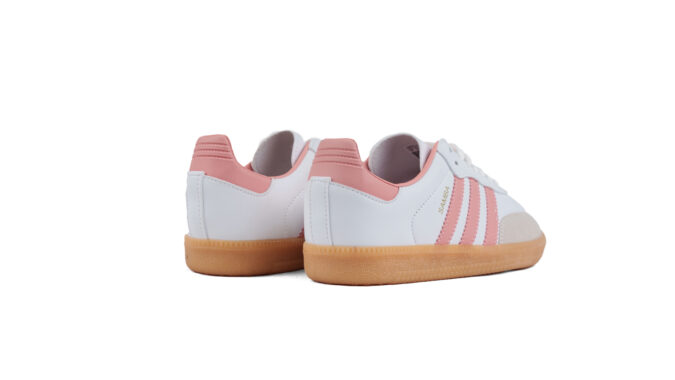 Adidas Samba Blanc et Rose – Image 3