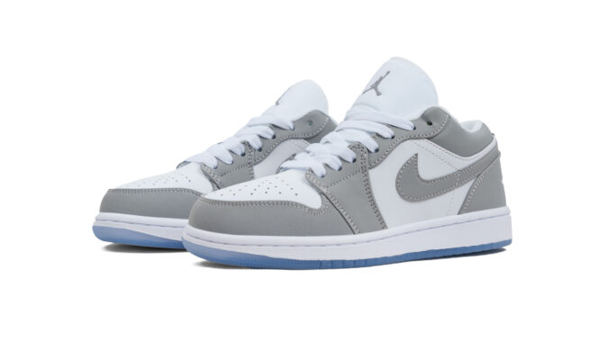 Air Jordan 1 Low Gris – Image 2