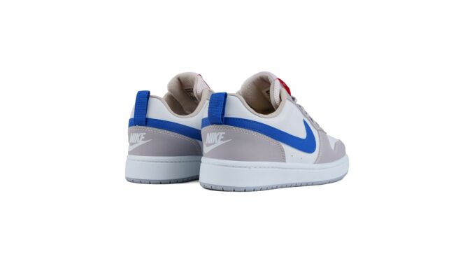 Nike Court Blanc Gris et Bleu – Image 3