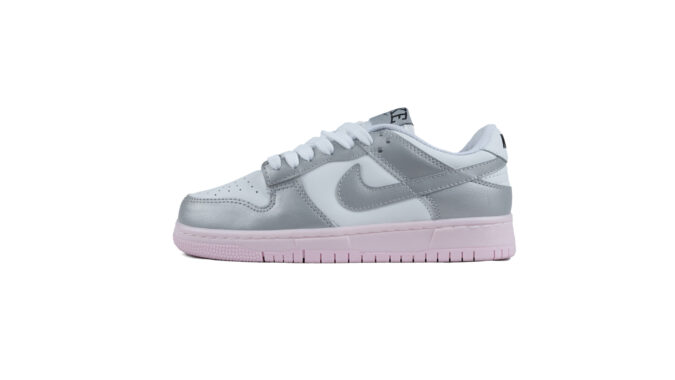 Nike Dunk Low silver pink