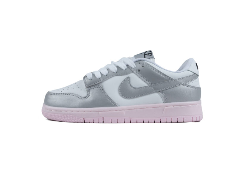 Nike Dunk Low silver pink