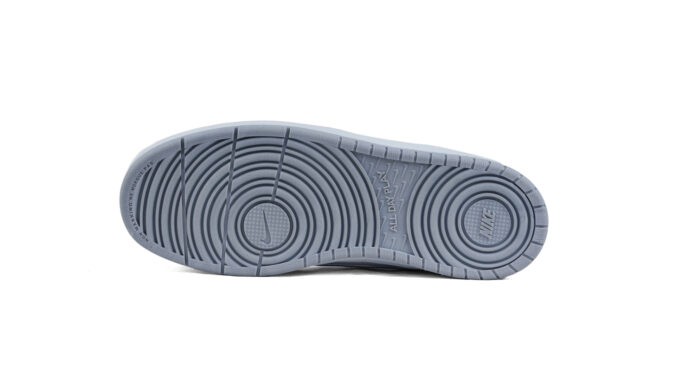 Nike Court Blanc Gris et Bleu – Image 4