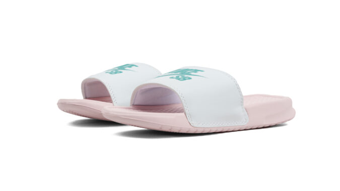 Claquettes Nike SB Rose Blanc – Image 3