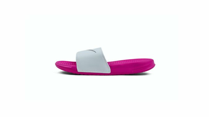 Claquettes Nike Rose Blanc – Image 2