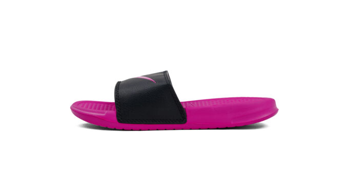Claquettes Nike Rose Noir – Image 2