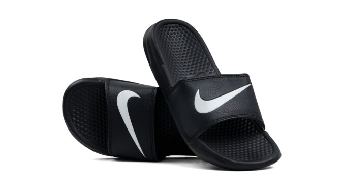 Claquettes Nike Noir Blanc