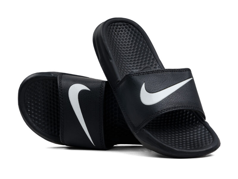 Claquettes Nike Noir Blanc