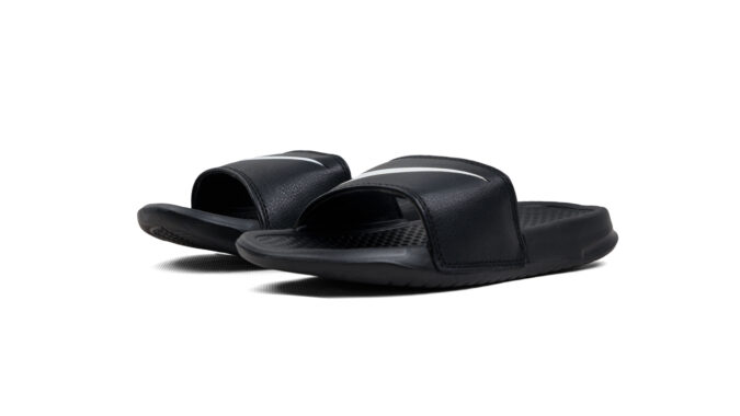 Claquettes Nike Noir Blanc – Image 3