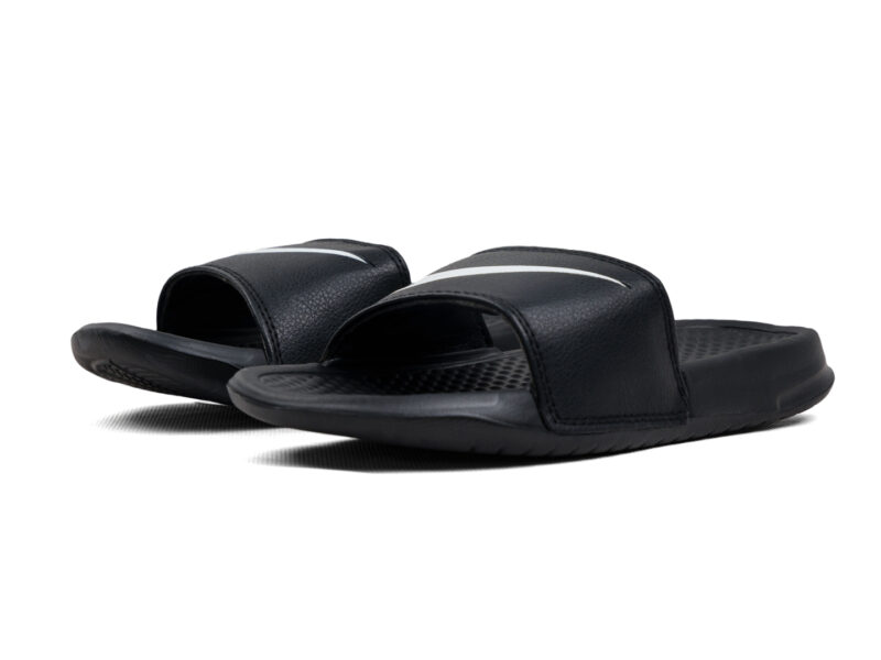 Claquettes Nike Noir Blanc – Image 3