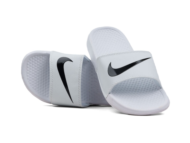Claquettes Nike Blanc